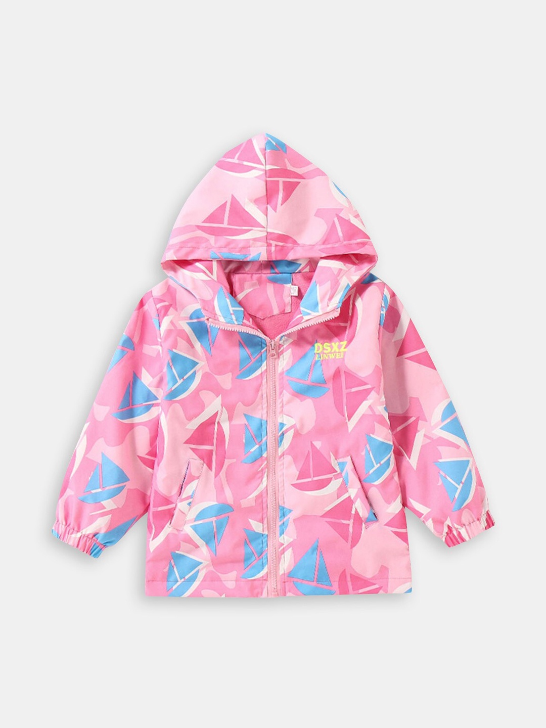 Hopscotch Girls Longline Tailored Jacket, Pink