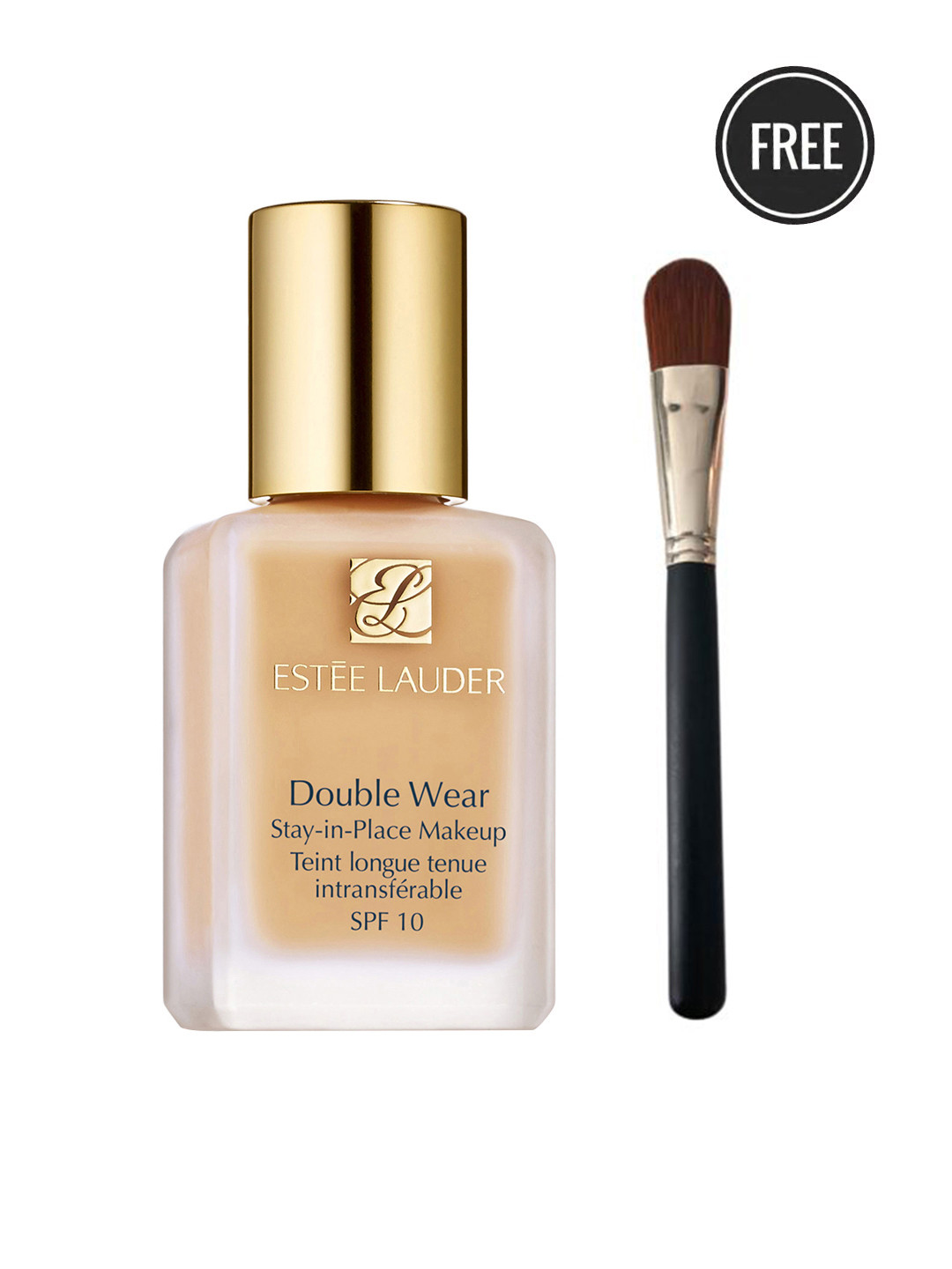 Estee Lauder Double Wear Stay-In-Place Foundation-Warm Porcelain with Foundation Brush, Beige
Estee Lauder Double Wear Stay-In-Place Foundation-Warm Porcelain with Foundation Brush, Beige