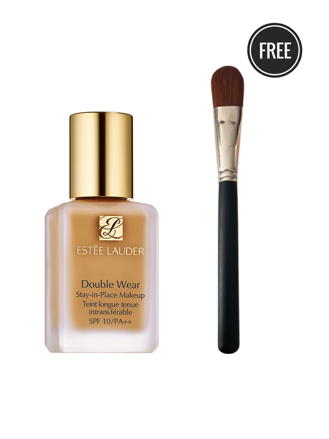 Estee Lauder Double Wear Stay-in-Place SPF 10 Foundation- Fawn 3W1.5 & Foundation Brush, Beige
Estee Lauder Double Wear Stay-in-Place SPF 10 Foundation- Fawn 3W1.5 & Foundation Brush, Beige