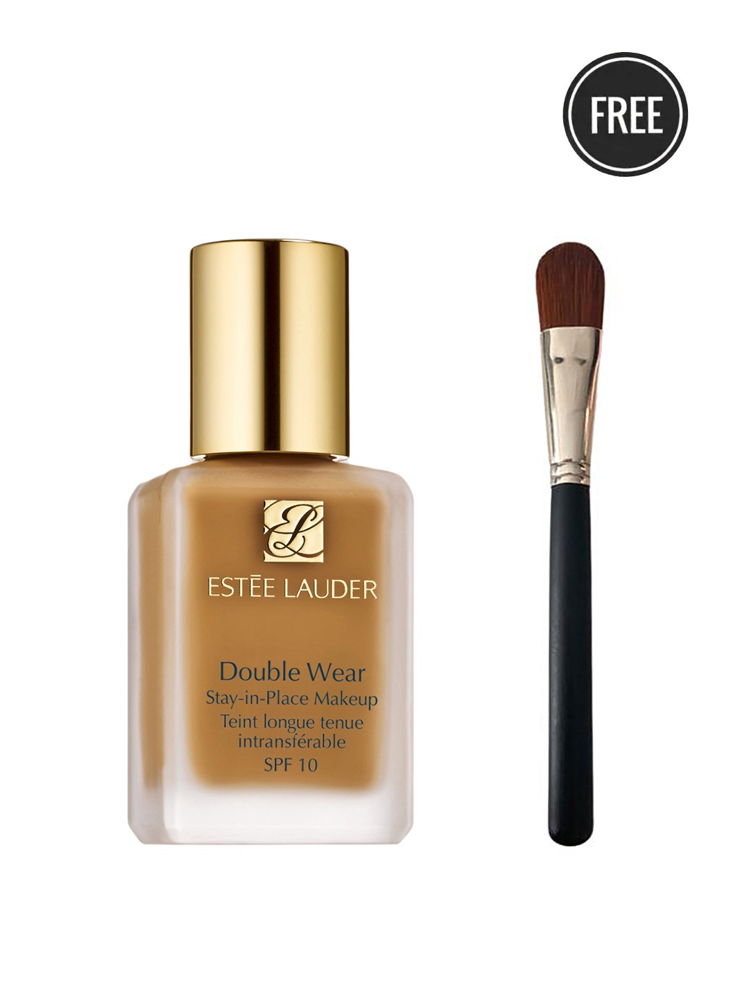 Estee Lauder Double Wear Stay-in-Place SPF 10 Foundation - Bronze 5W1 & Foundation Brush, Beige
Estee Lauder Double Wear Stay-in-Place SPF 10 Foundation - Bronze 5W1 & Foundation Brush, Beige