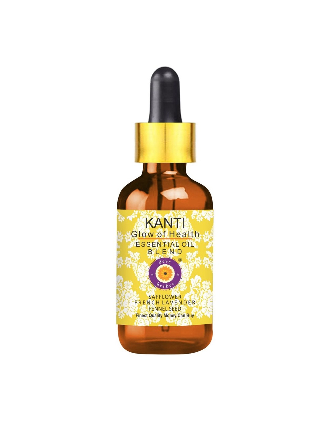 Deve Herbes Kanti Glow of Health Complete Nourishment Face Oil with Glass Dropper - 50ml, Yellow
Deve Herbes Kanti Glow of Health Complete Nourishment Face Oil with Glass Dropper - 50ml, Yellow