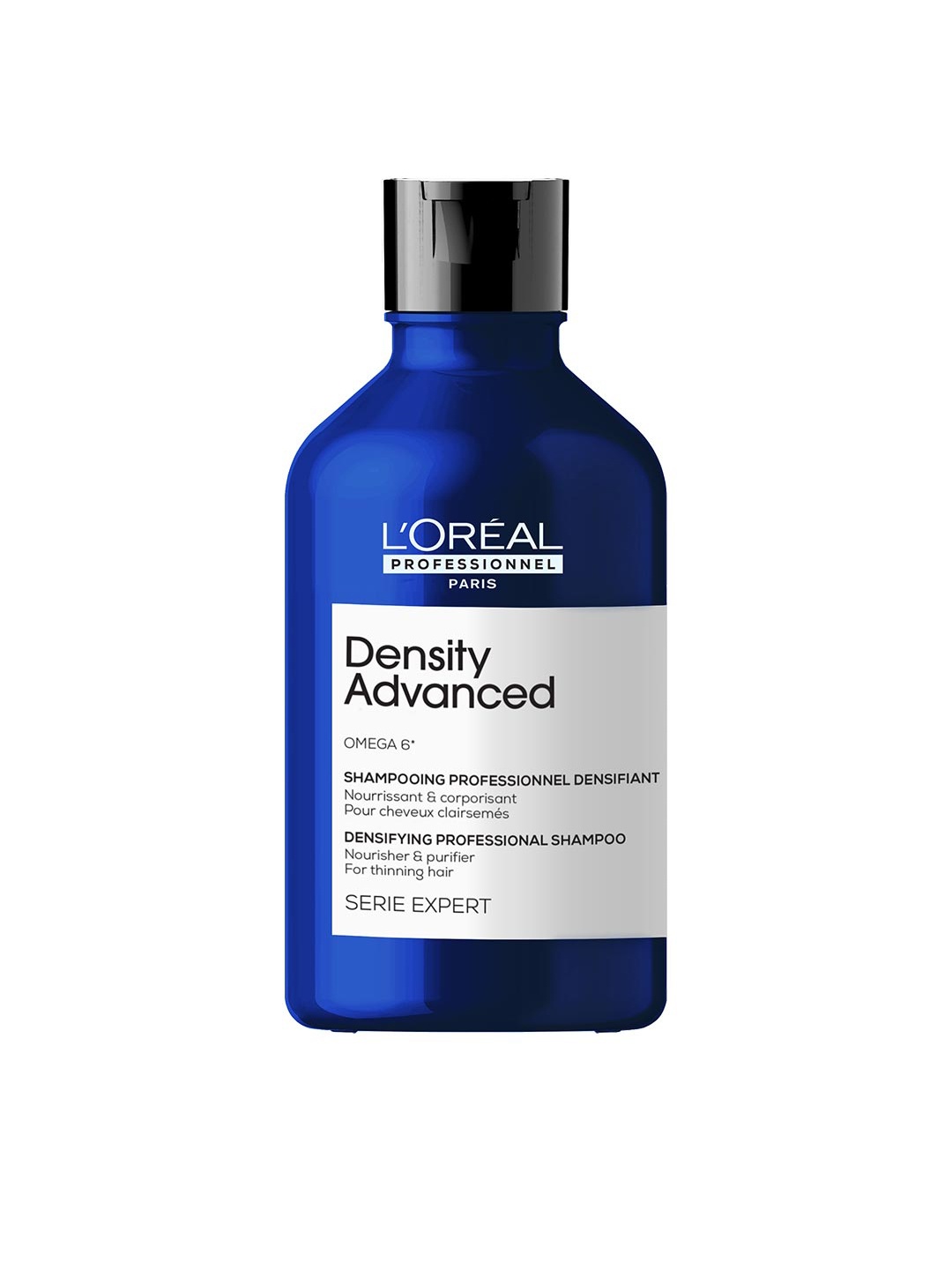 LOreal Professionnel Density Advanced Shampoo for Thinning Hair & Volumizing - 300ml, Blue
LOreal Professionnel Density Advanced Shampoo for Thinning Hair & Volumizing - 300ml, Blue