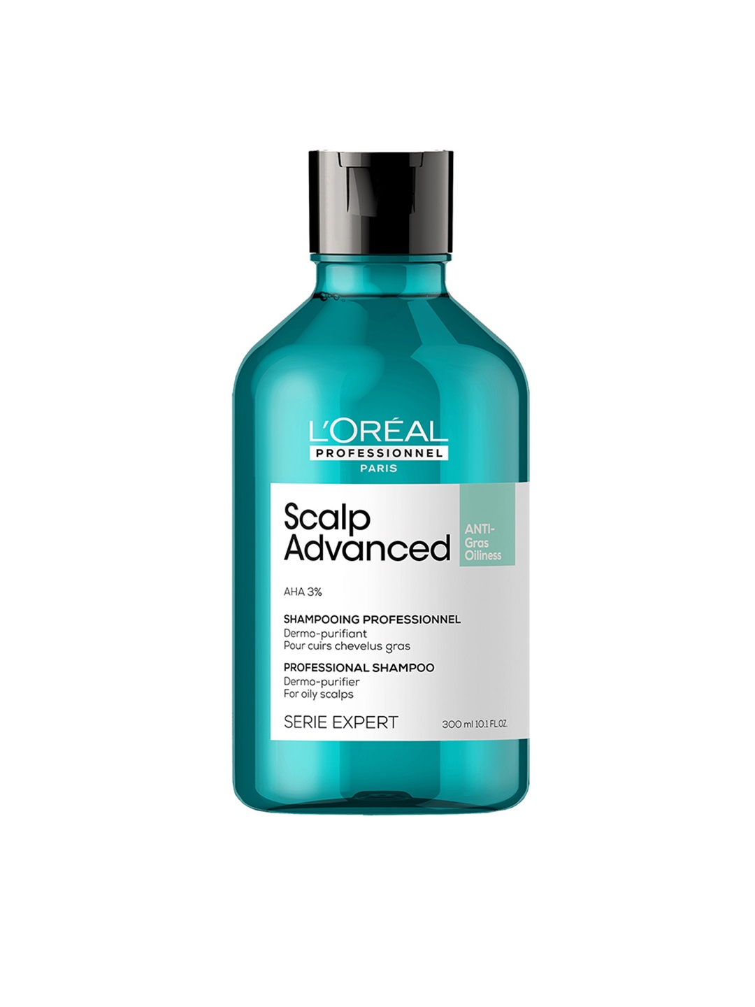LOreal Professionnel Scalp Advanced Anti-Oiliness Shampoo for Oily Scalps - 300 ml, Blue
LOreal Professionnel Scalp Advanced Anti-Oiliness Shampoo for Oily Scalps - 300 ml, Blue
