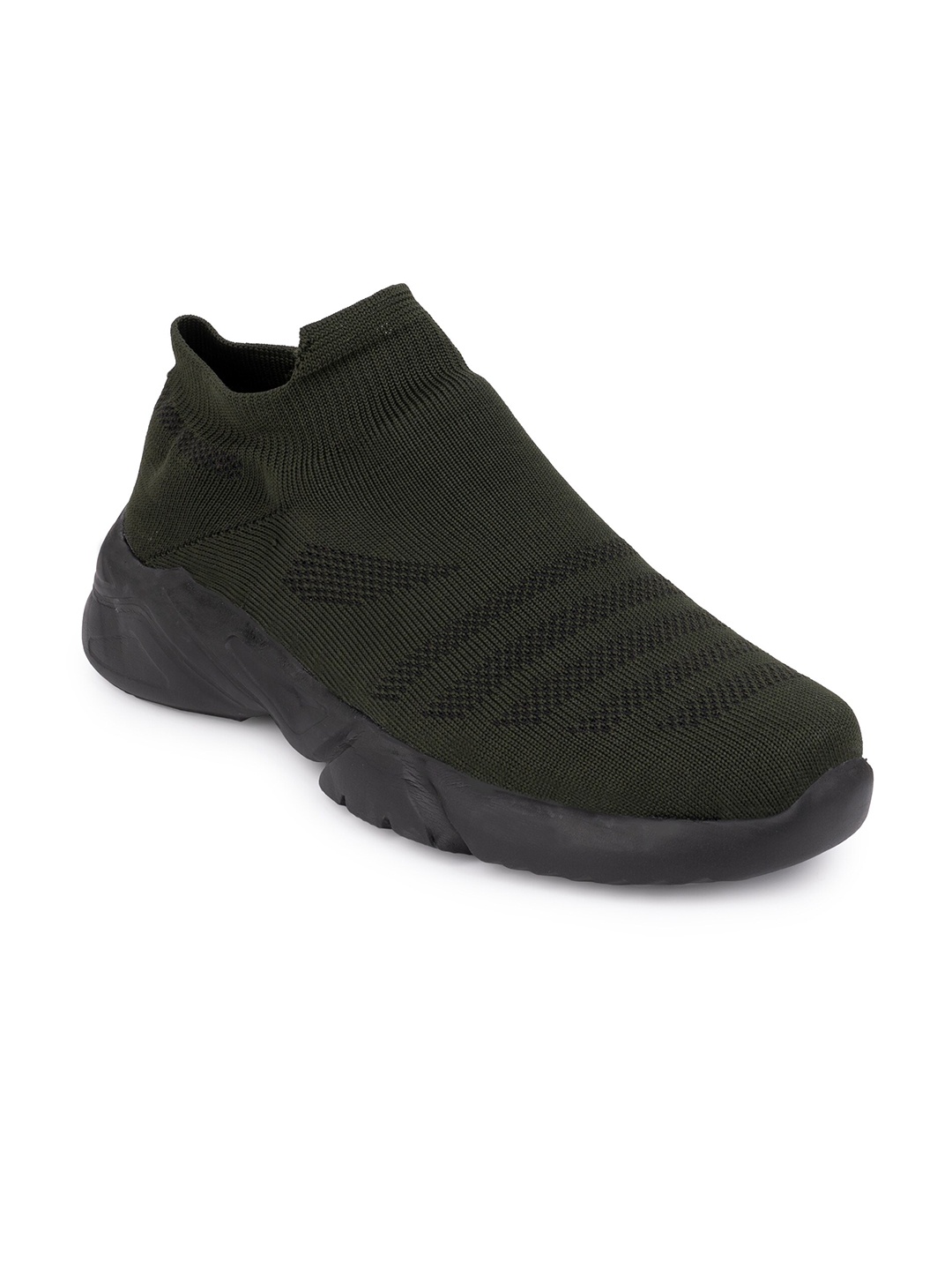 MENGLER Men Non-Marking Walking Shoes, Olive