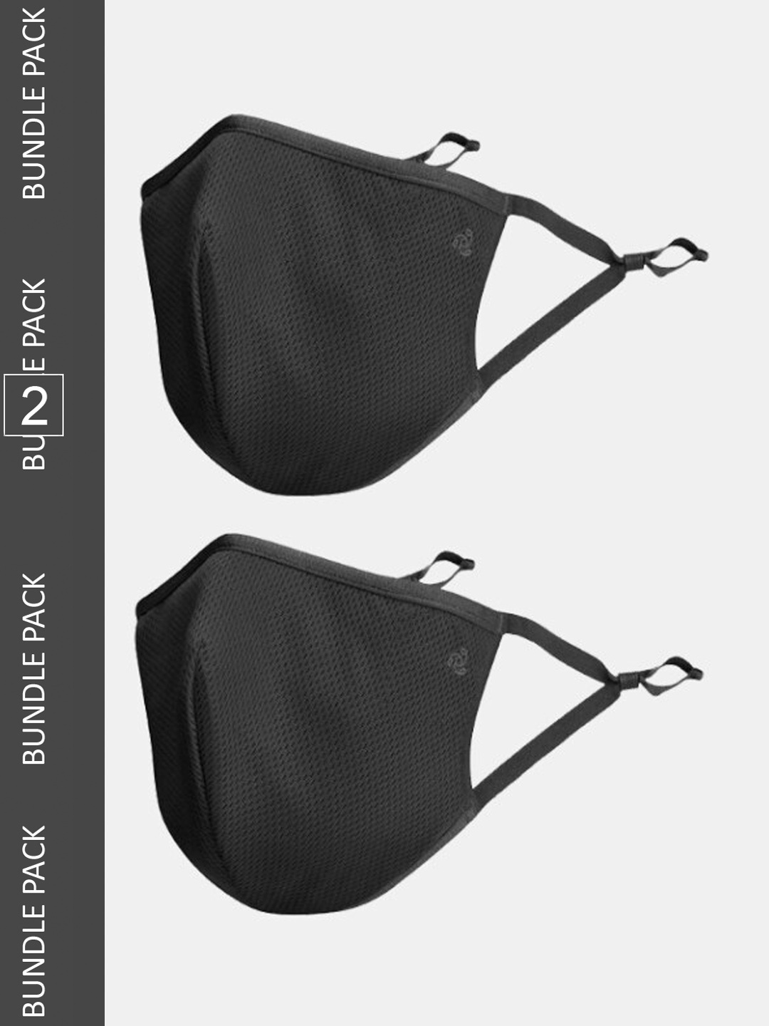 Jockey Kids Pack Of 2 FM03 Polyester Mesh & Super Combed Cotton Woven Face Masks, Black
Jockey Kids Pack Of 2 FM03 Polyester Mesh & Super Combed Cotton Woven Face Masks, Black