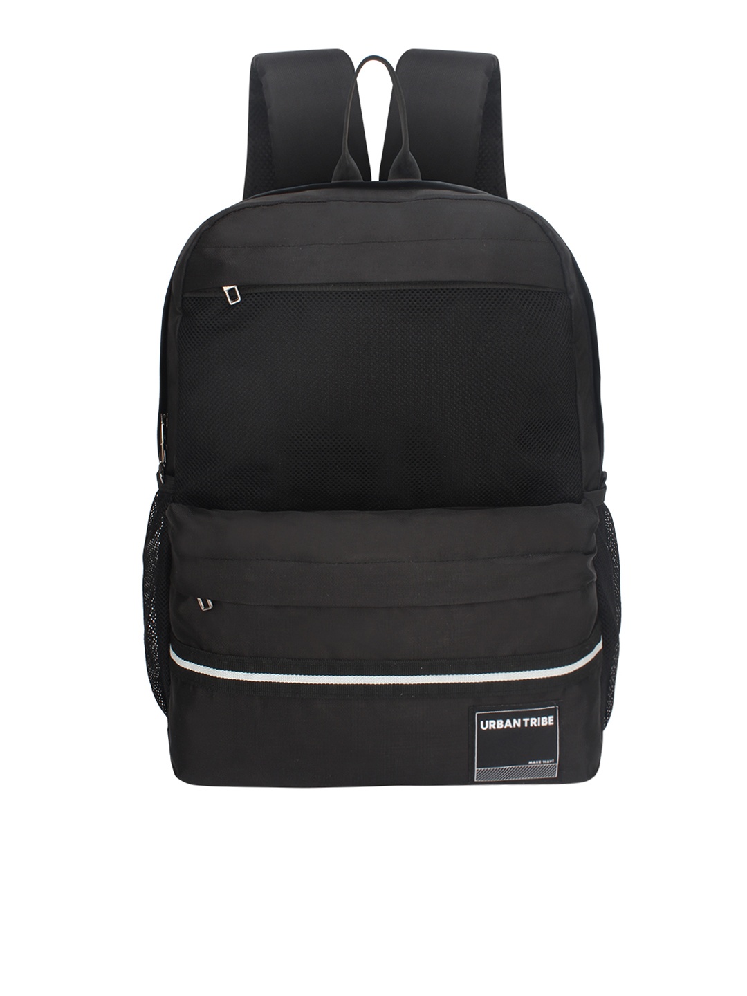 URBAN TRIBE Padded Laptop Backpack, Black