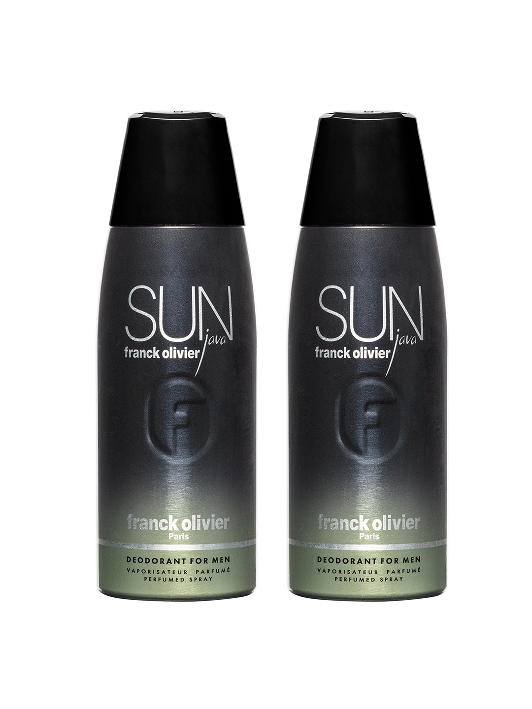 Franck Olivier Men Set of 2 Sun Java Odour Control Deodorant Spray - 250 ml each, Black
Franck Olivier Men Set of 2 Sun Java Odour Control Deodorant Spray - 250 ml each, Black