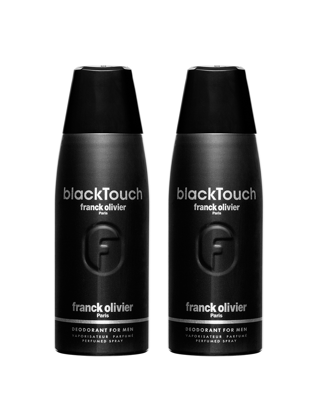 Franck Olivier Men Set of 2 blackTouch Odour Control Deodorant Spray - 250 ml each, Black
Franck Olivier Men Set of 2 blackTouch Odour Control Deodorant Spray - 250 ml each, Black