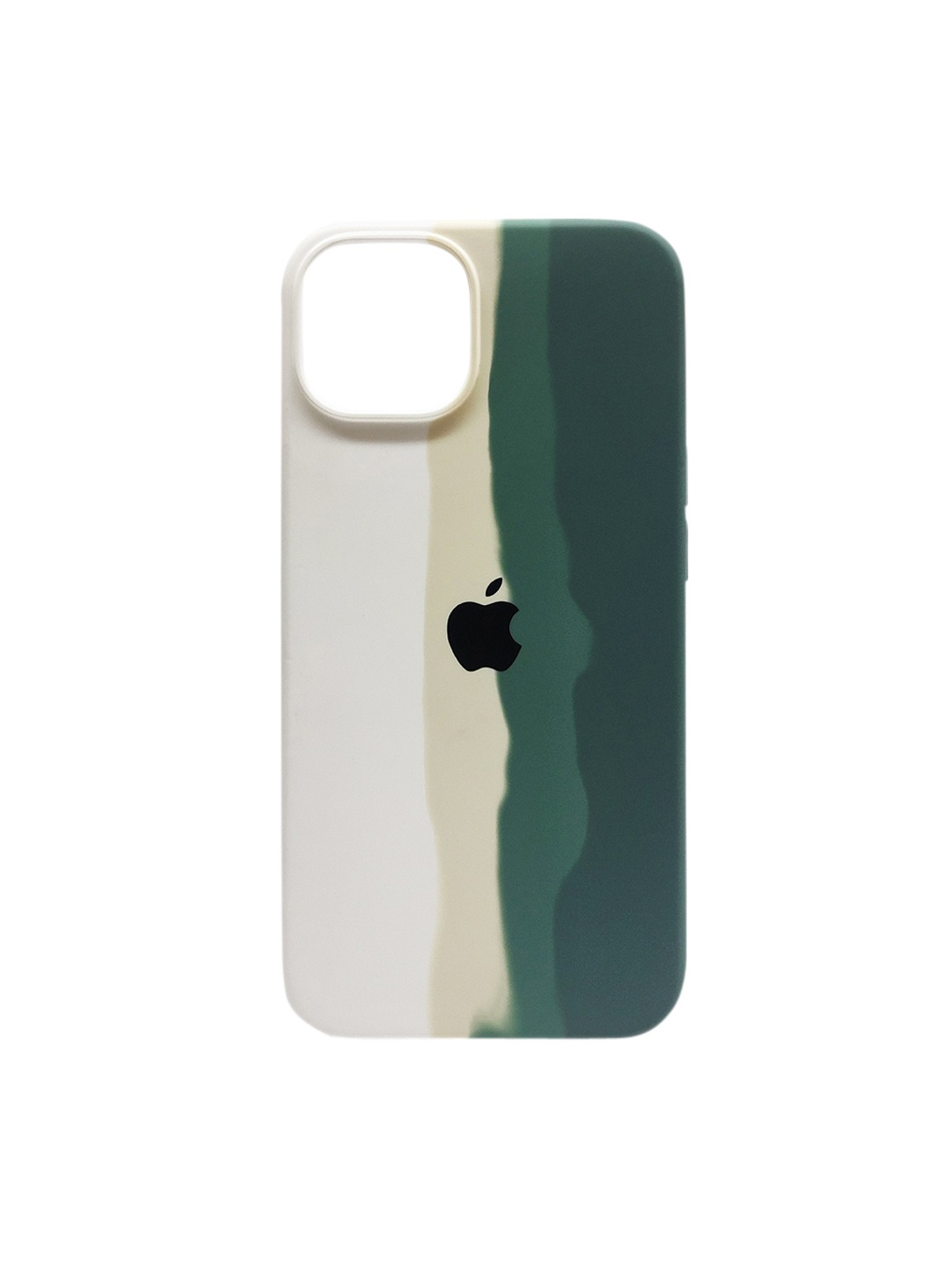 TREEMODA Printed Rainbow iPhone 11 Phone Back Case, Green