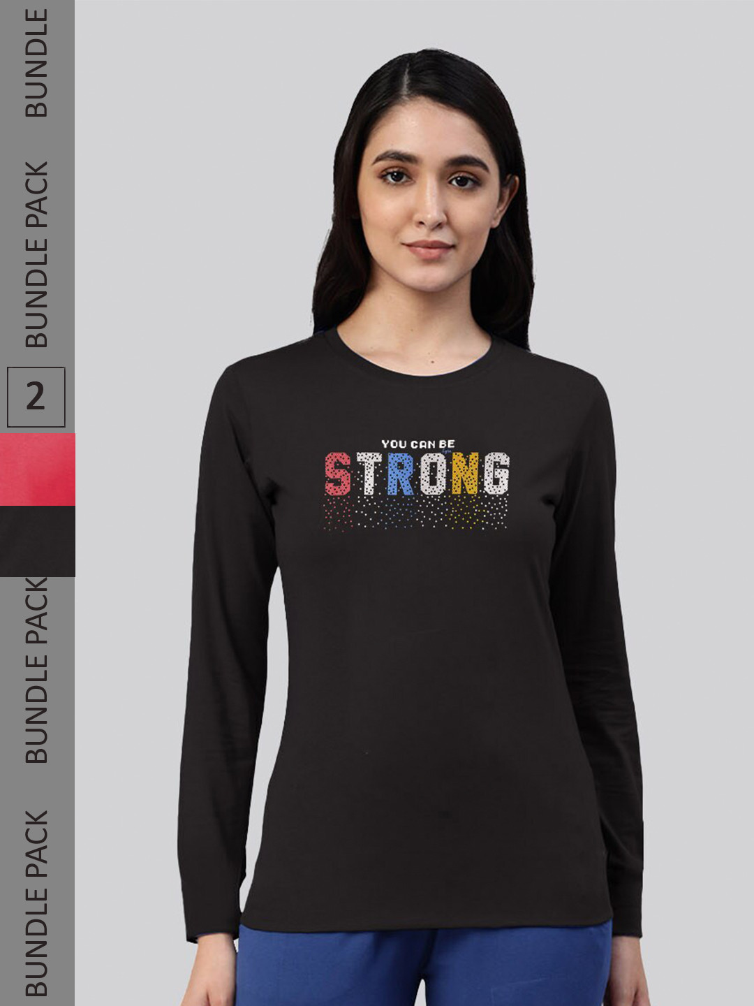 LYRA Women Multicoloured Typography 2 Printed Drop-Shoulder Sleeves Bio Finish T-shirt, Multi
LYRA Women Multicoloured Typography 2 Printed Drop-Shoulder Sleeves Bio Finish T-shirt, Multi