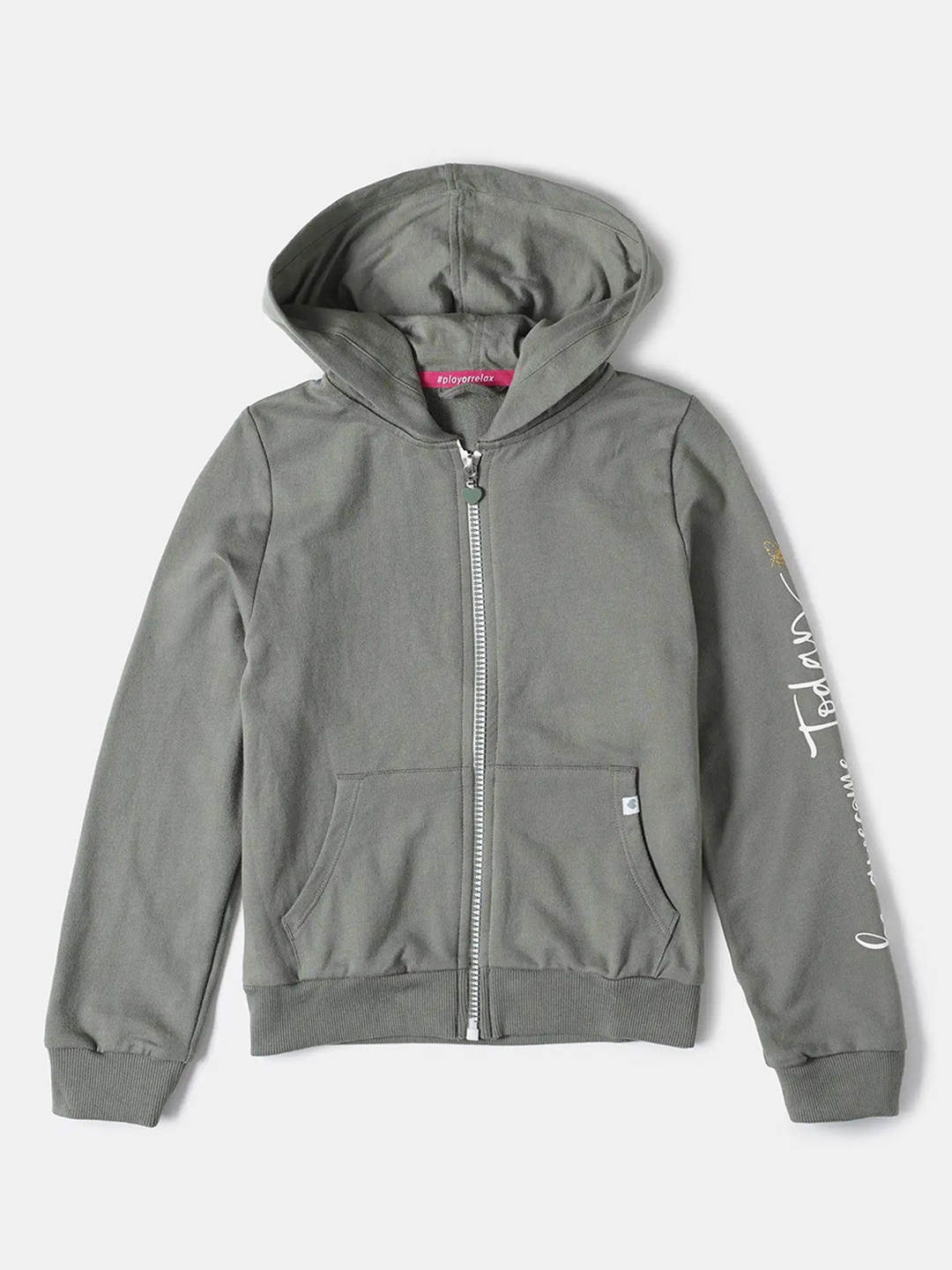 Jockey Girls Super Combed Cotton Printed Relaxed Fit Full Sleeve Hoodie Jacket-AG20, Olive
Jockey Girls Super Combed Cotton Printed Relaxed Fit Full Sleeve Hoodie Jacket-AG20, Olive