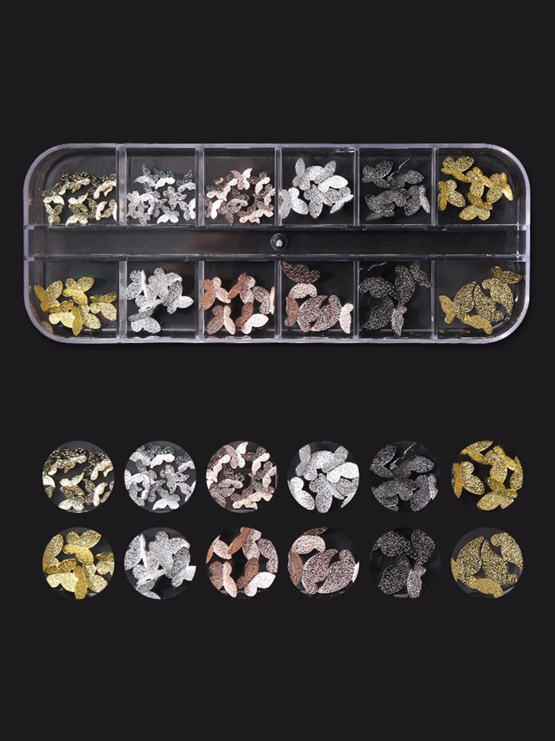 S.A.V.I. 3D Butterfly Decorations DIY Nail Art Palette Rose Gold Silver Gold Gun Black Colors Dcor, Yellow
S.A.V.I. 3D Butterfly Decorations DIY Nail Art Palette Rose Gold Silver Gold Gun Black Colors Dcor, Yellow