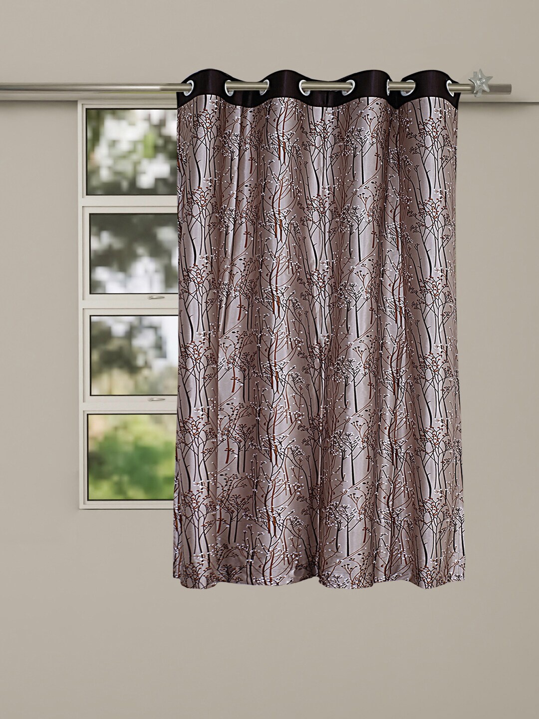 Kuber Industries Coffee Brown & Black Floral Printed Window Curtain With 8 Eyelet 5 Feet
Kuber Industries Coffee Brown & Black Floral Printed Window Curtain With 8 Eyelet 5 Feet