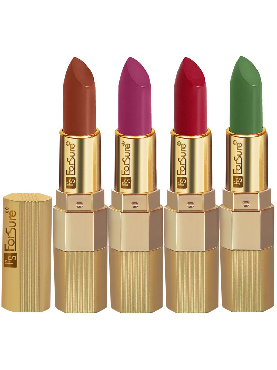 ForSure Set Of 4 Xpression Long Lasting Highly Pigmented Creamy Matte Lipstick - 3.5g Each, Brown
ForSure Set Of 4 Xpression Long Lasting Highly Pigmented Creamy Matte Lipstick - 3.5g Each, Brown