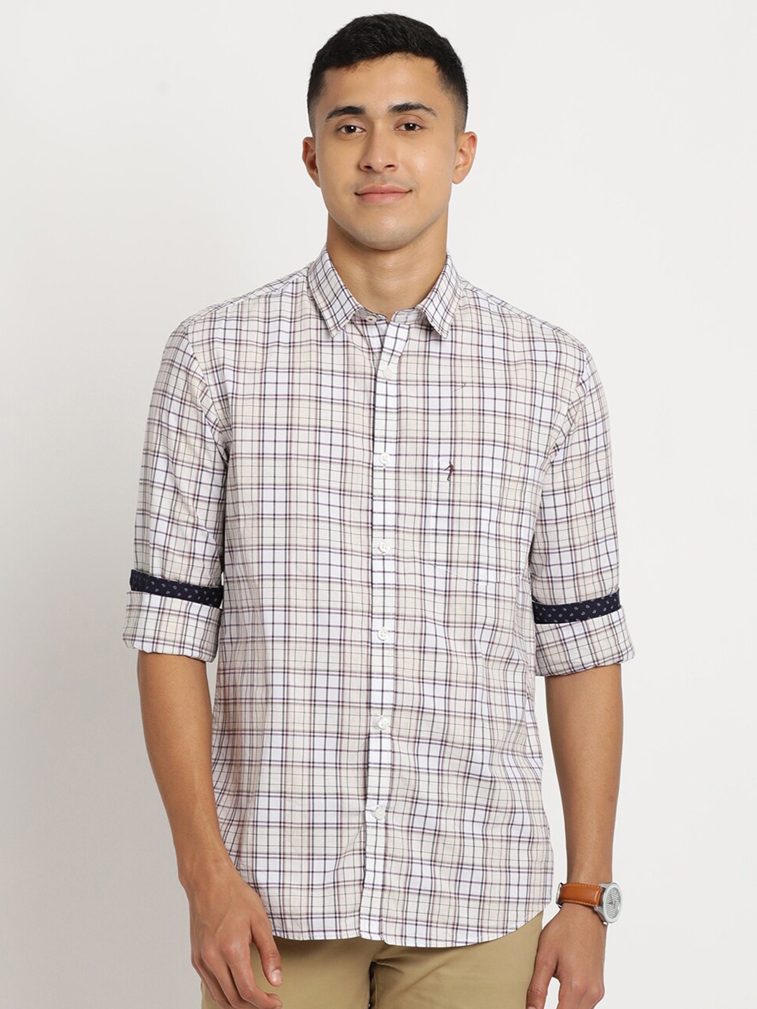 Indian Terrain Men Plus Size Pure Cotton Slim Fit Tartan Checks Checked Casual Shirt, Beige
Indian Terrain Men Plus Size Pure Cotton Slim Fit Tartan Checks Checked Casual Shirt, Beige