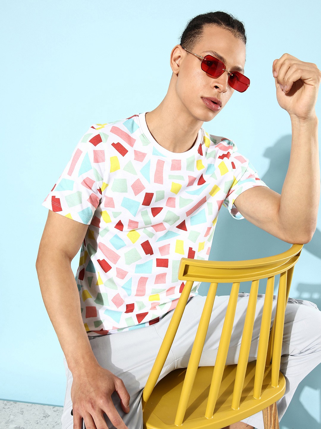Mast & Harbour Men Multicoloured Printed Pure Cotton Nostalgic Back to School T-shirt, Multi
Mast & Harbour Men Multicoloured Printed Pure Cotton Nostalgic Back to School T-shirt, Multi