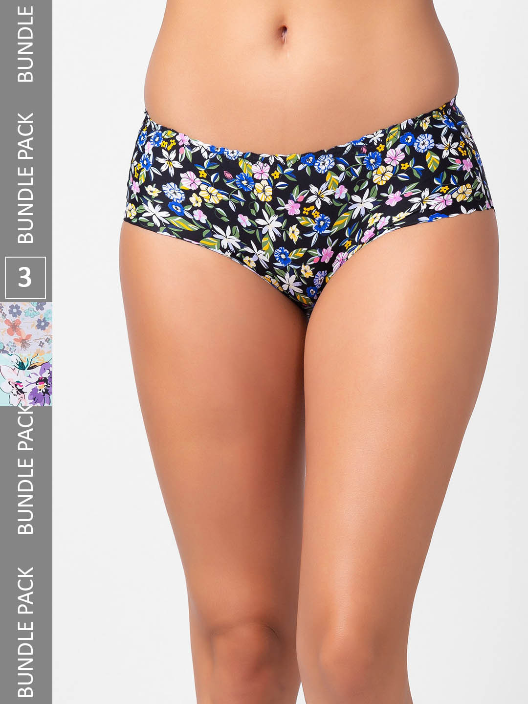 FashionRack Women Pack Of 3 Assorted Hipster Briefs
FashionRack Women Pack Of 3 Assorted Hipster Briefs