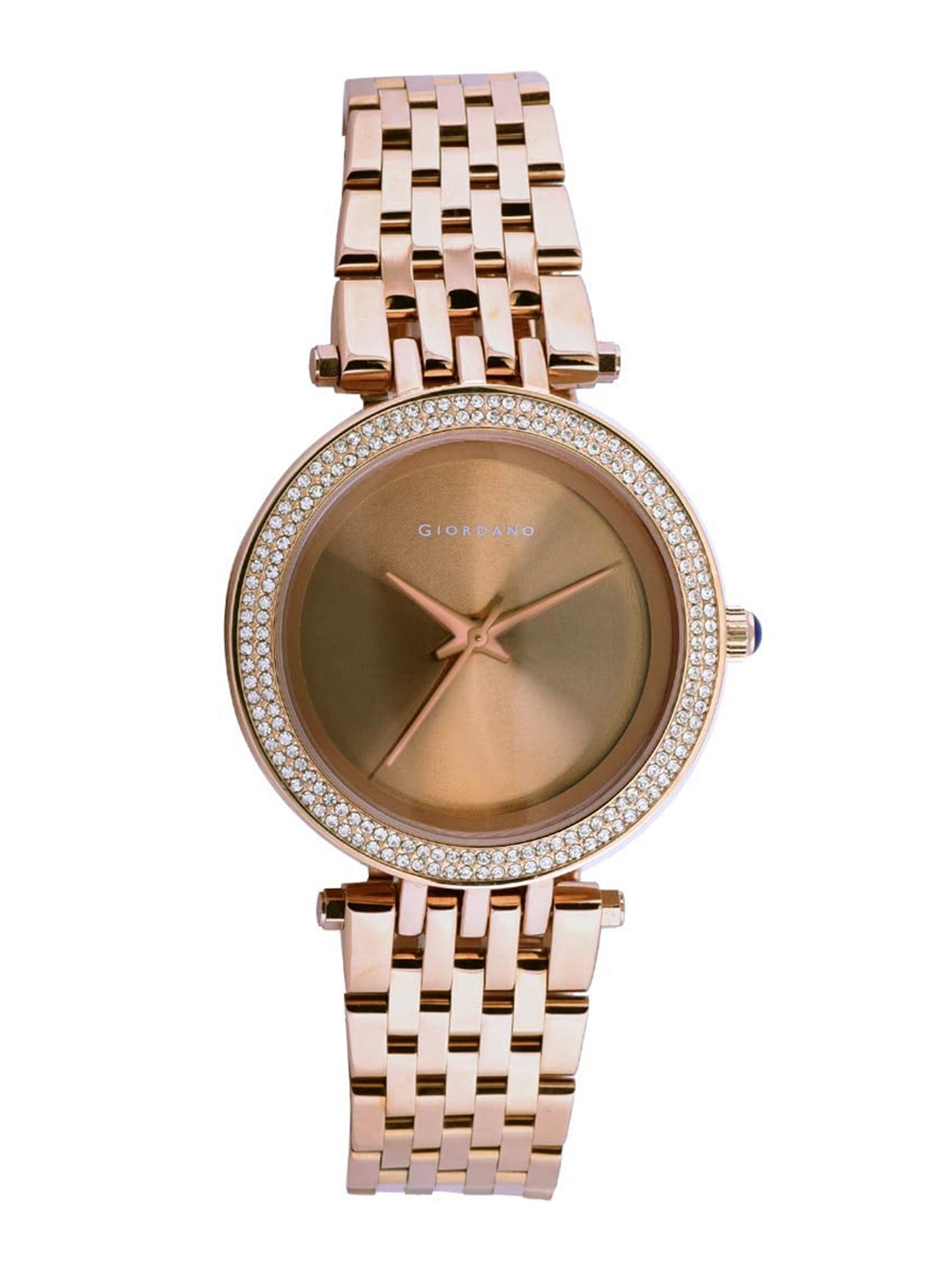 GIORDANO Women Embellished Dial & Bracelet Style Straps Analogue Watch GD-60002-11, Gold
GIORDANO Women Embellished Dial & Bracelet Style Straps Analogue Watch GD-60002-11, Gold