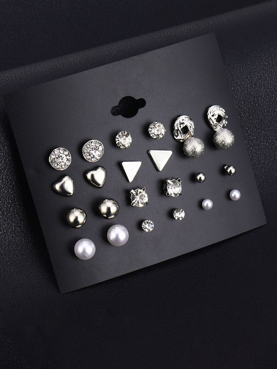 Jewels Galaxy Gold-Plated Layered Necklace & Set Of 12 Silver-Plated Stud Earrings, Multi
Jewels Galaxy Gold-Plated Layered Necklace & Set Of 12 Silver-Plated Stud Earrings, Multi