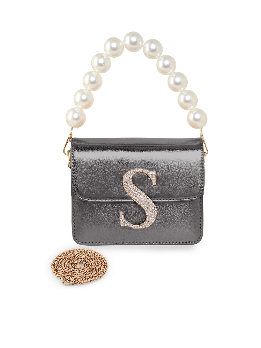 ESBEDA Hotty Plain Sling Bag, Charcoal