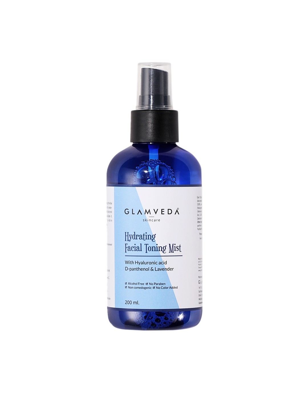 GLAMVEDA Men Hydrating Mist With Hyaluronic Acid D-panthenol & Lavender - 200 ml, Blue
GLAMVEDA Men Hydrating Mist With Hyaluronic Acid D-panthenol & Lavender - 200 ml, Blue