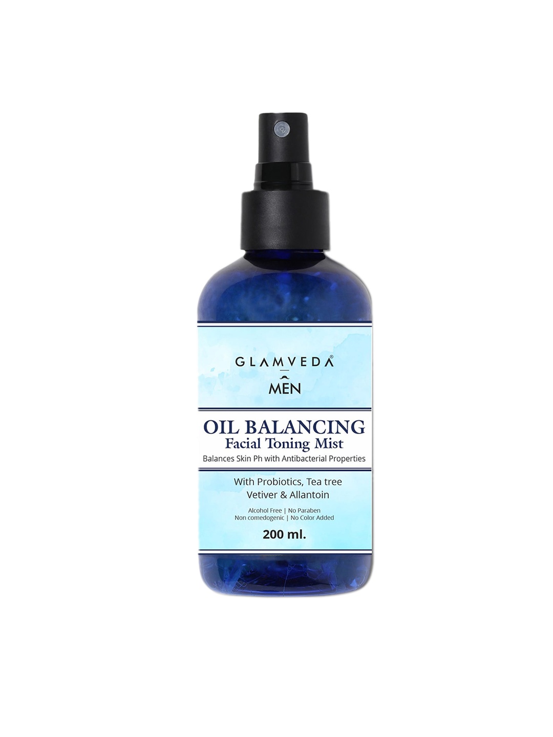GLAMVEDA Men Oil Balancing Mist with Probiotics, Tea Tree, Vetiver, Allantoin - 200 ml, Purple
GLAMVEDA Men Oil Balancing Mist with Probiotics, Tea Tree, Vetiver, Allantoin - 200 ml, Purple