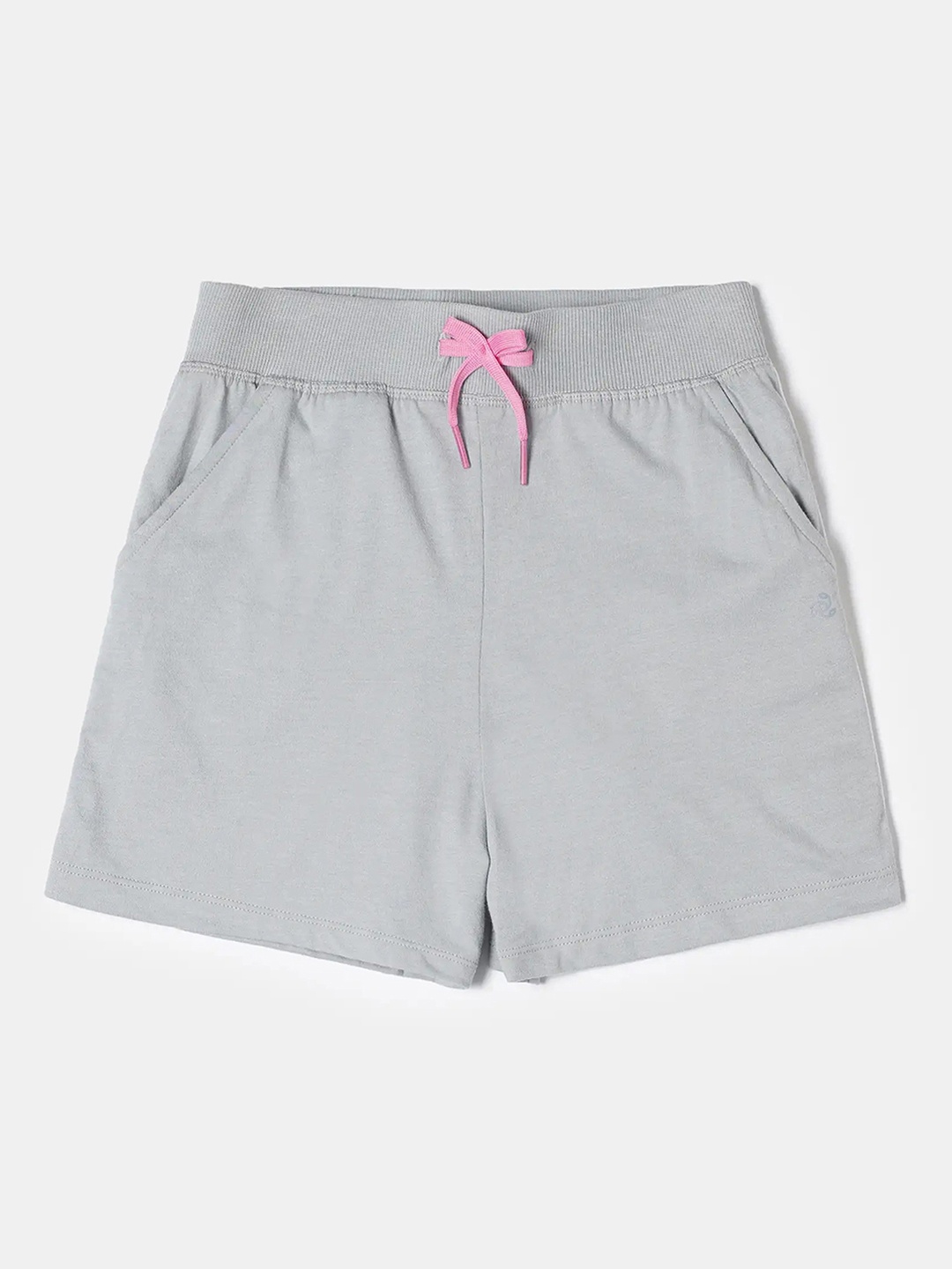 Jockey Girls Super Combed Cotton Regular Fit Solid Shorts with Side Taping-AG63, Grey
Jockey Girls Super Combed Cotton Regular Fit Solid Shorts with Side Taping-AG63, Grey
