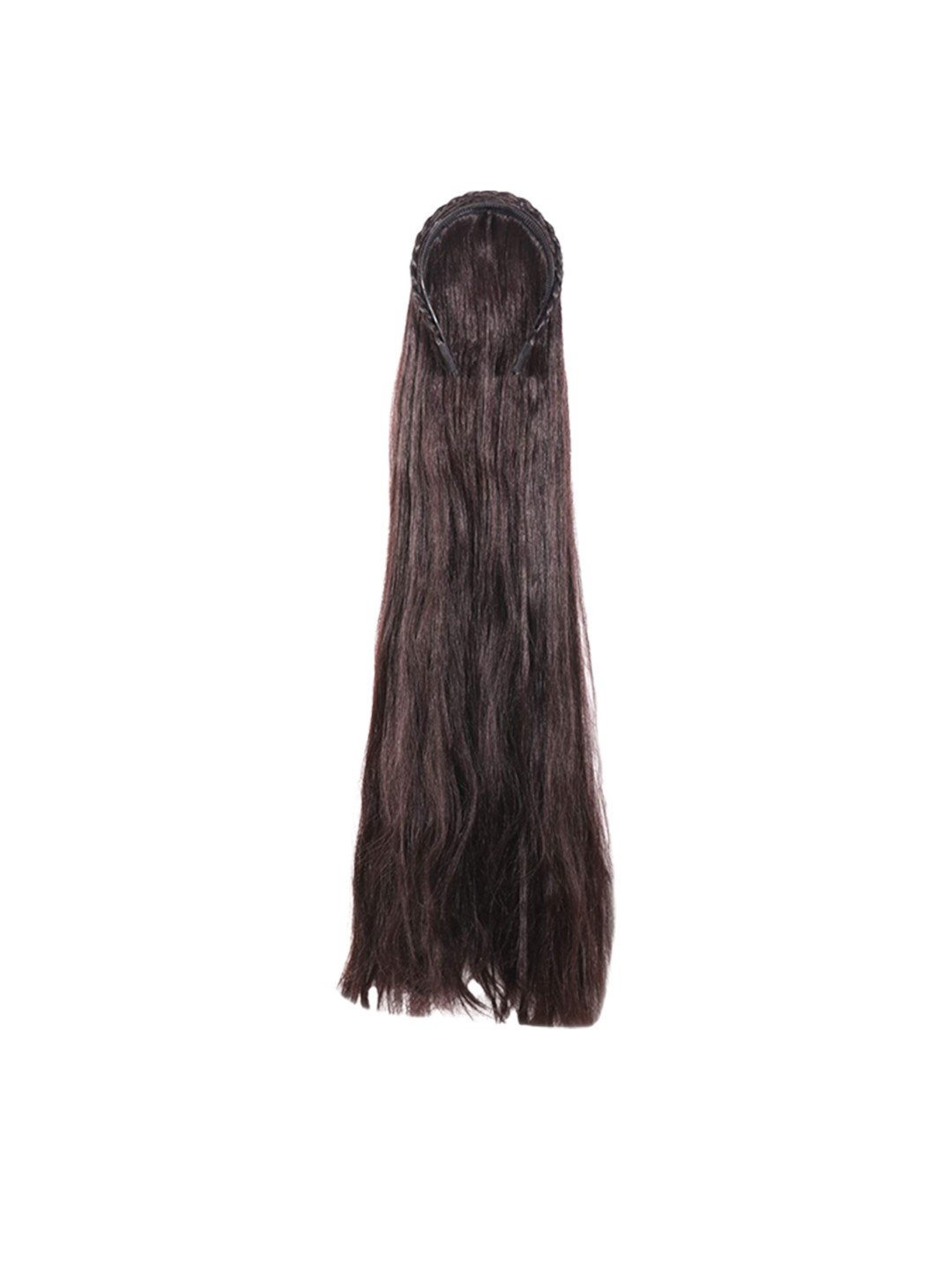 CHRONEX 30 Inch Synthetic Artificial Long Straight Hair Braided Band Hair Extension- Brown
CHRONEX 30 Inch Synthetic Artificial Long Straight Hair Braided Band Hair Extension- Brown
