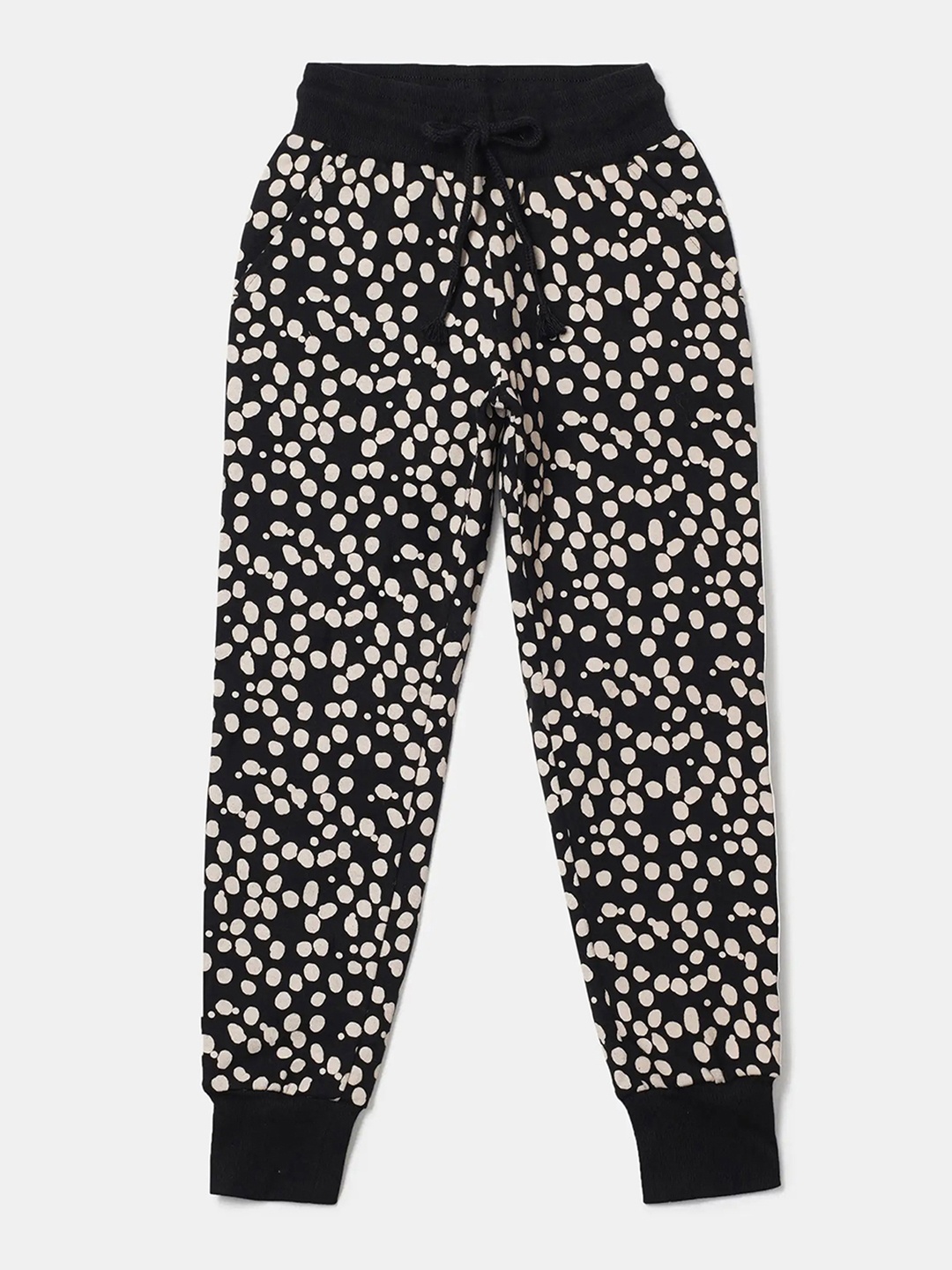Jockey Girls Cotton Printed Slim Fit Joggers With Convenient Side Pockets-CG08, Black
Jockey Girls Cotton Printed Slim Fit Joggers With Convenient Side Pockets-CG08, Black
