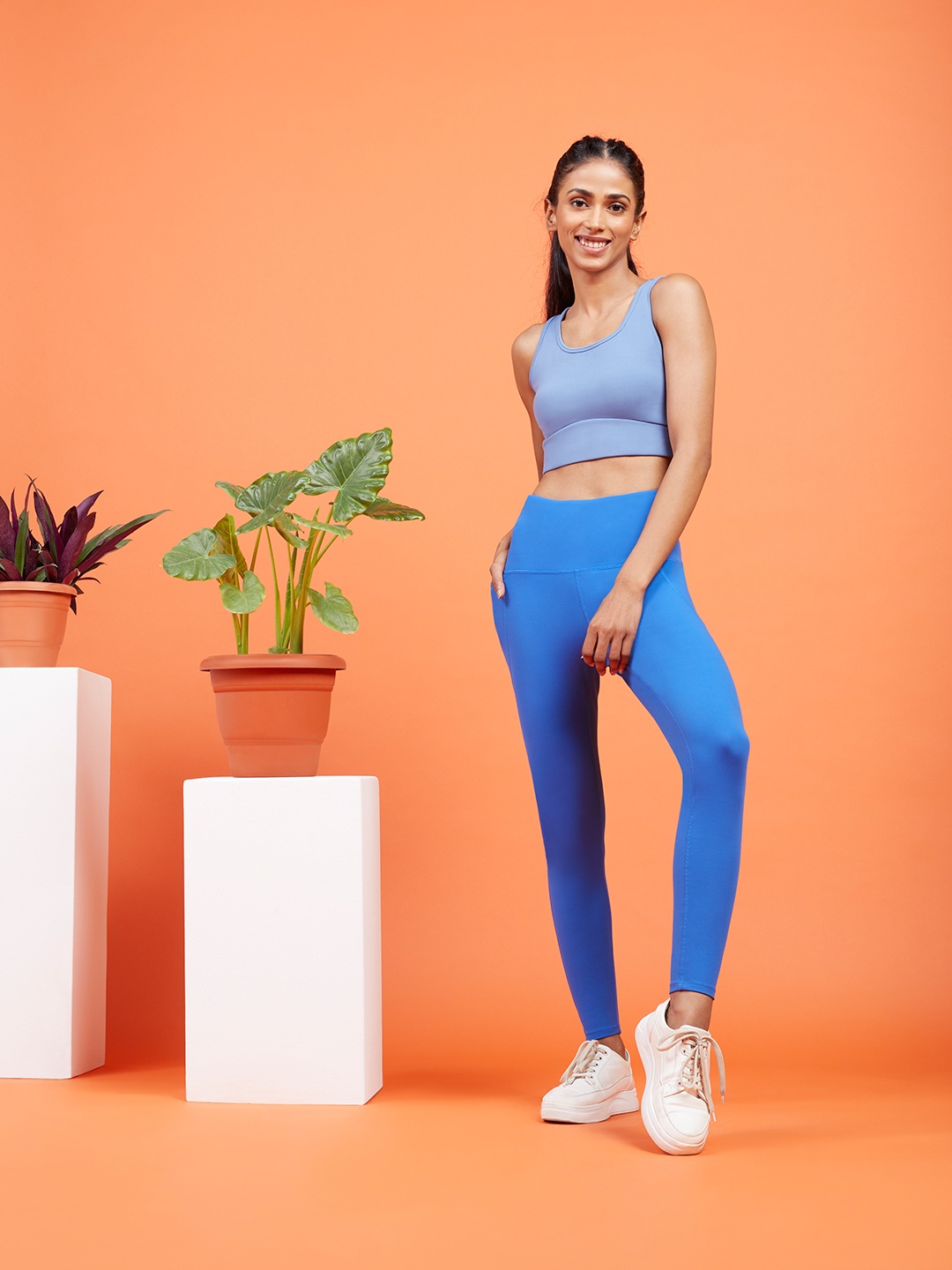 Blissclub Women Super Stretchy and High Waisted CloudSoft fabric The Ultimate Tights, Blue
Blissclub Women Super Stretchy and High Waisted CloudSoft fabric The Ultimate Tights, Blue