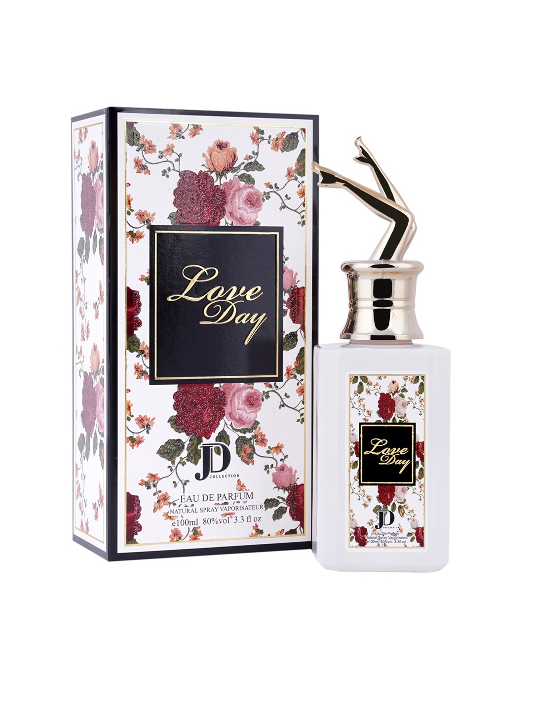JD COLLECTION Women Love Day Premium Long Lasting Eau De Parfum Natural Spray - 100ml, White
JD COLLECTION Women Love Day Premium Long Lasting Eau De Parfum Natural Spray - 100ml, White
