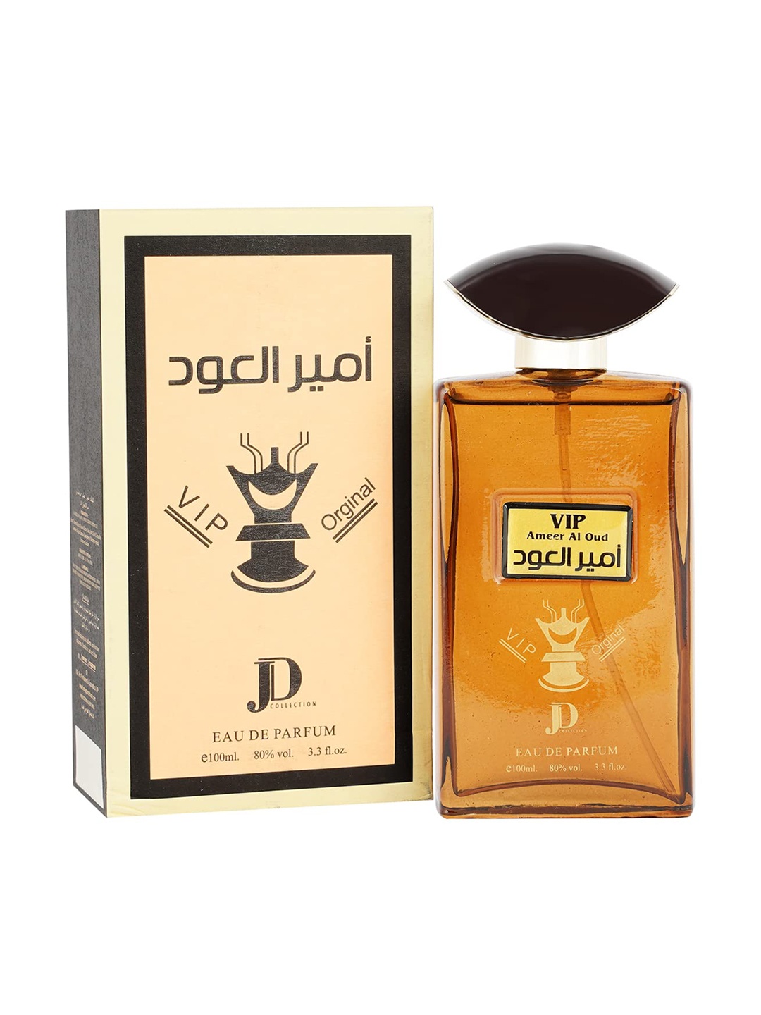 JD COLLECTION Men VIP Ameer Al Oud Premium Long Lasting Eau De Parfum - 100ml, Orange
JD COLLECTION Men VIP Ameer Al Oud Premium Long Lasting Eau De Parfum - 100ml, Orange