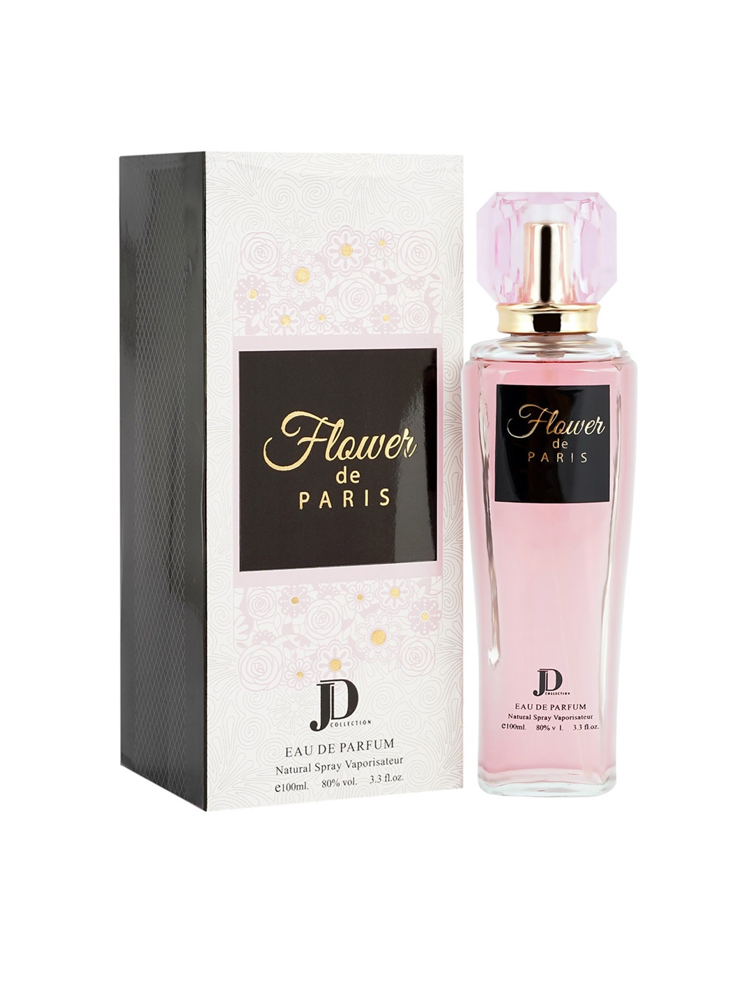 JD COLLECTION Women Flower De Paris Long Lasting Eau De Parfum Natural Spray - 100ml, Pink
JD COLLECTION Women Flower De Paris Long Lasting Eau De Parfum Natural Spray - 100ml, Pink