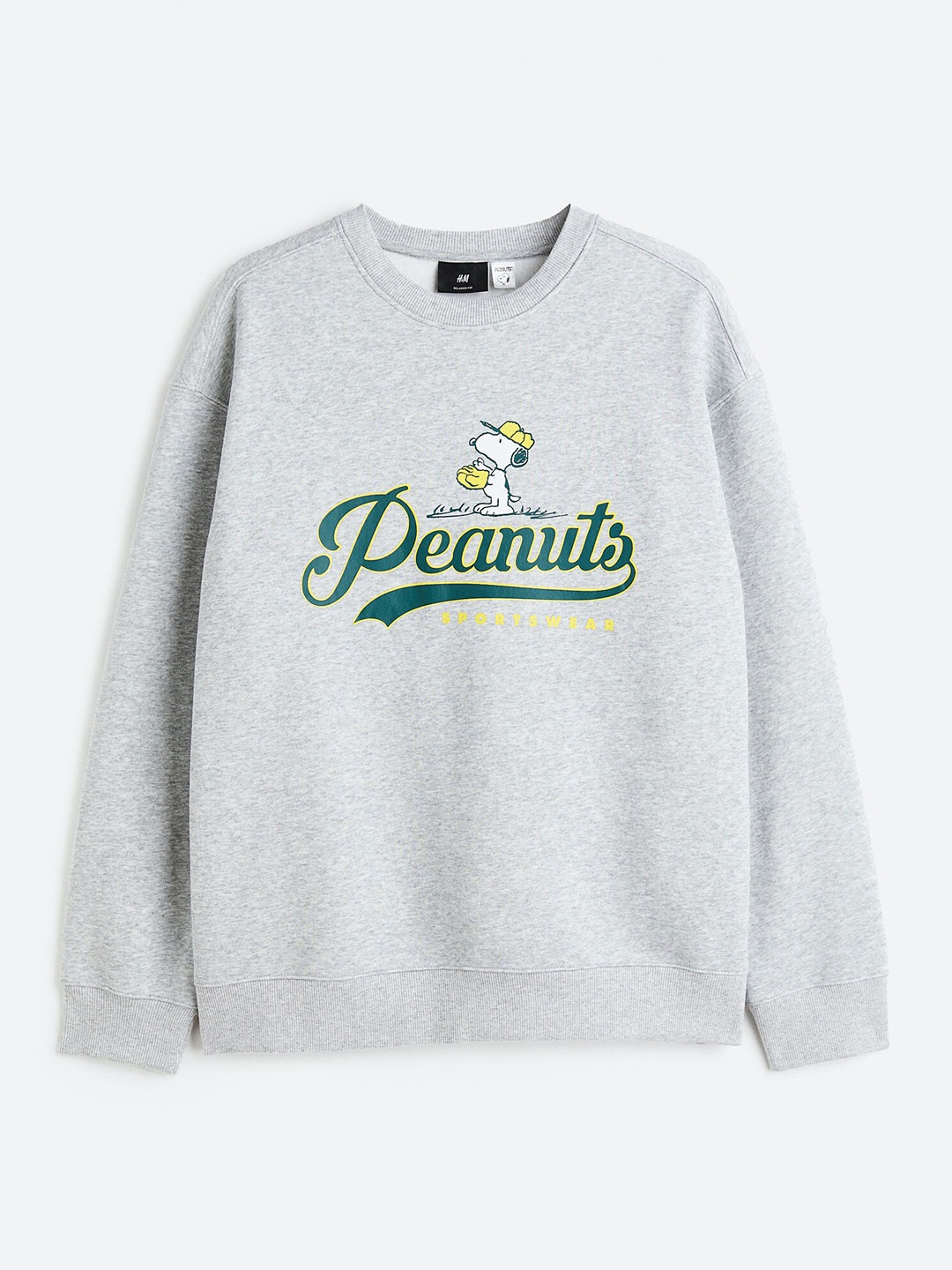 H&M Men Relaxed Fit Sweatshirt, Grey