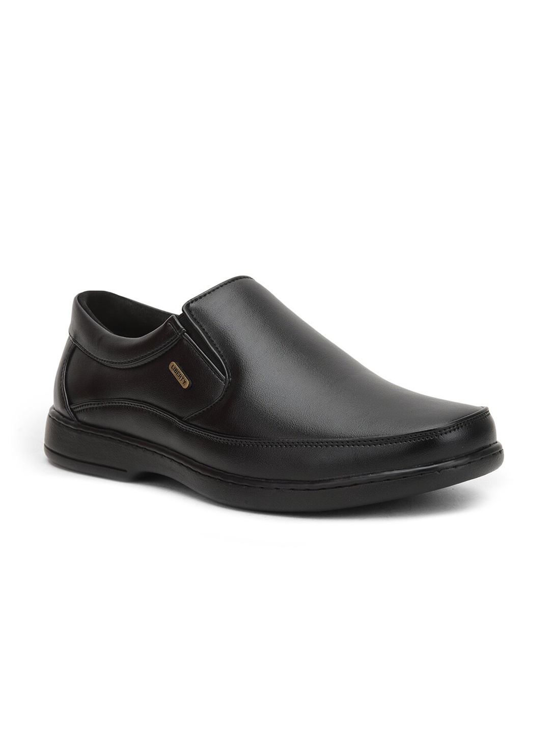 Liberty Men Formal Slip-Ons, Black