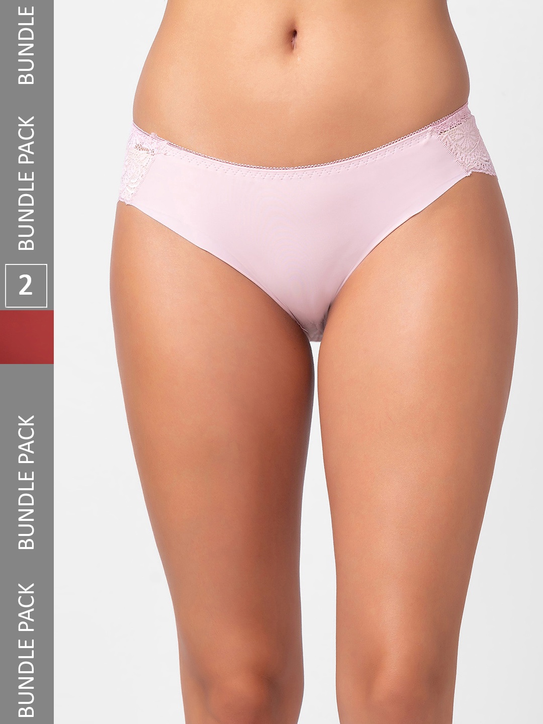 FashionRack Women Pack Of 2 Assorted Hipster Briefs