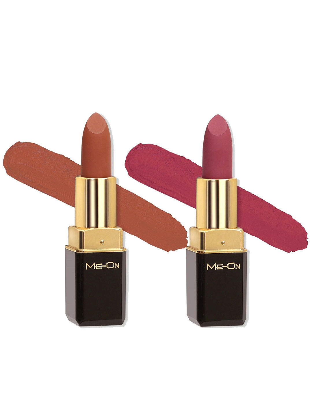 ME-ON Color Addict Set Of 2 8H Long Lasting HD Matte Lipsticks-Shade 18-Shade 22, Pink
ME-ON Color Addict Set Of 2 8H Long Lasting HD Matte Lipsticks-Shade 18-Shade 22, Pink