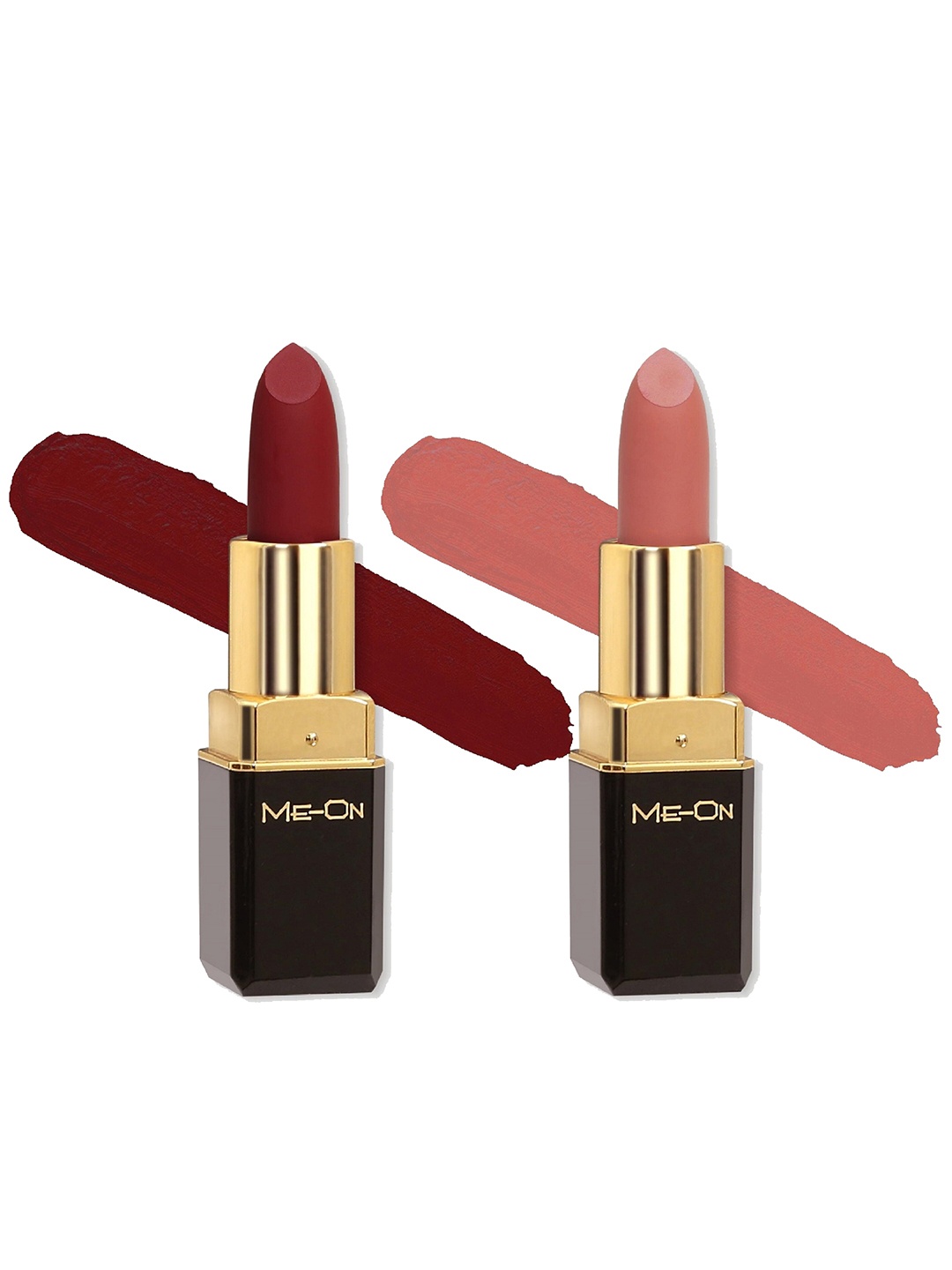 ME-ON Color Addict Set Of 2 Long Lasting HD Matte Lipstick -Shade 04 & Shade 20, Brown
ME-ON Color Addict Set Of 2 Long Lasting HD Matte Lipstick -Shade 04 & Shade 20, Brown