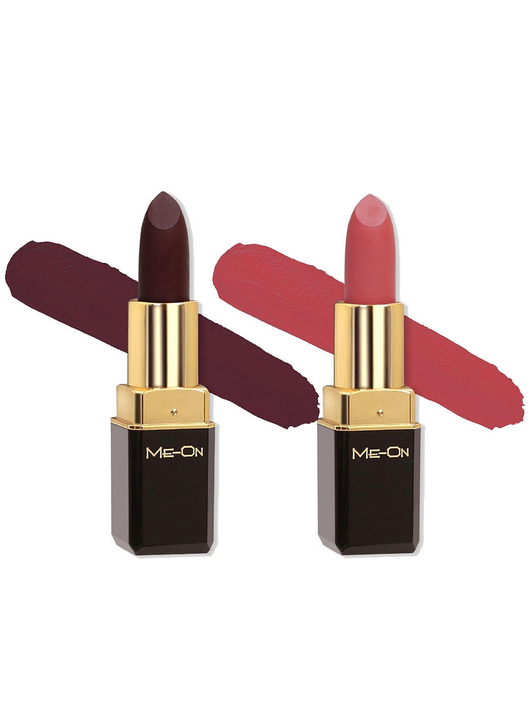ME-ON Set Of 2 Color Addict Long Lasting HD Matte Lipstick 4g Each - Shade 12 & 21, Maroon
ME-ON Set Of 2 Color Addict Long Lasting HD Matte Lipstick 4g Each - Shade 12 & 21, Maroon
