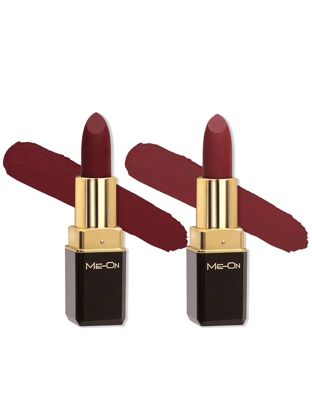 ME-ON Set Of 2 Color Addict Long Lasting HD Matte Lipstick 4g Each - Shade 2 & 16, Maroon
ME-ON Set Of 2 Color Addict Long Lasting HD Matte Lipstick 4g Each - Shade 2 & 16, Maroon
