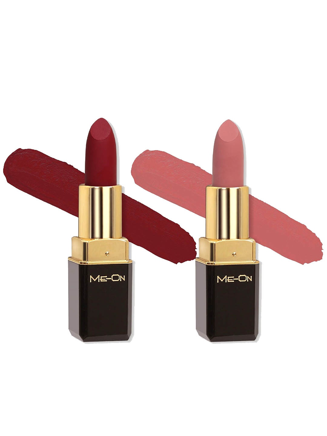 ME-ON Color Addict Set Of 2 Long Lasting HD Matte Lipstick -Shade 03 & Shade 17, Pink
ME-ON Color Addict Set Of 2 Long Lasting HD Matte Lipstick -Shade 03 & Shade 17, Pink