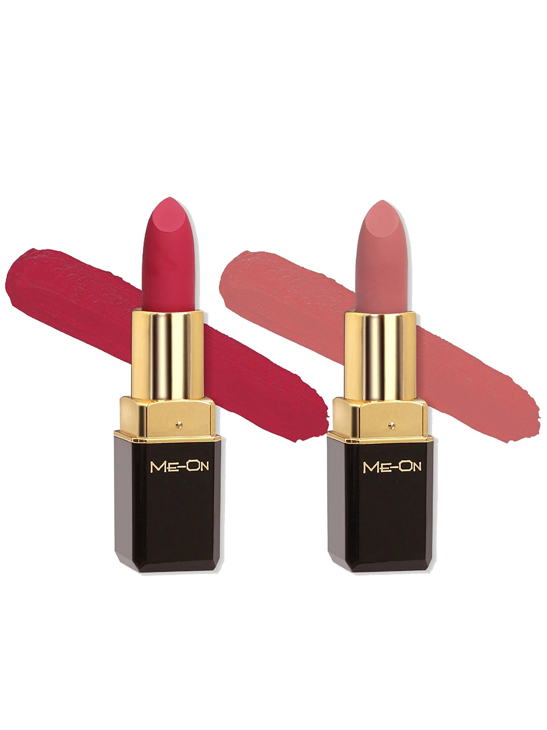 ME-ON Set of 2 Color Addict Long Lasting HD Matte Lipstick 4 g Each - Shade 07 & Shade 17, Red
ME-ON Set of 2 Color Addict Long Lasting HD Matte Lipstick 4 g Each - Shade 07 & Shade 17, Red