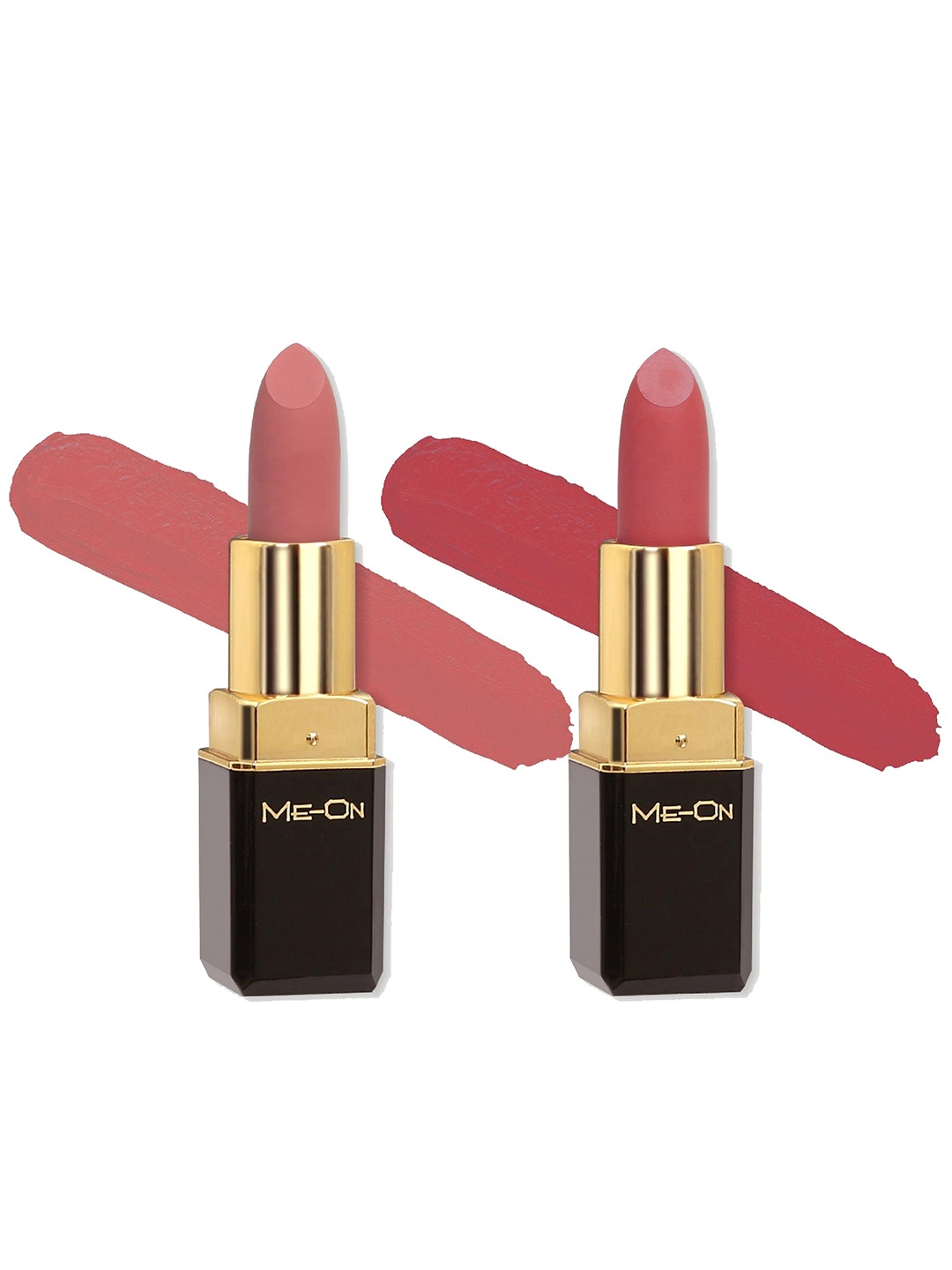 ME-ON Set Of 2 Color Addict 8HR Long-Lasting HD Matte Lipstick - Shades 17 & 21, Pink
ME-ON Set Of 2 Color Addict 8HR Long-Lasting HD Matte Lipstick - Shades 17 & 21, Pink
