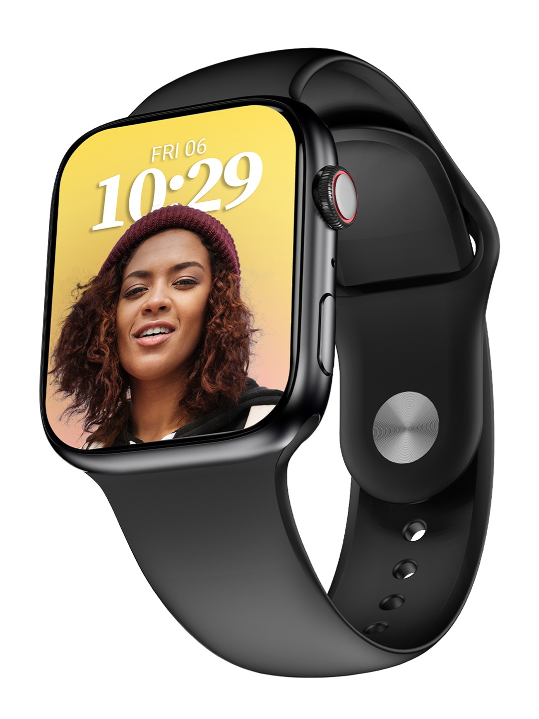 CrossBeats Ignite S5 1.96" Super AMOLED BT Calling 100+ Sports Mode 500+ Faces Smartwatch, Black
CrossBeats Ignite S5 1.96" Super AMOLED BT Calling 100+ Sports Mode 500+ Faces Smartwatch, Black