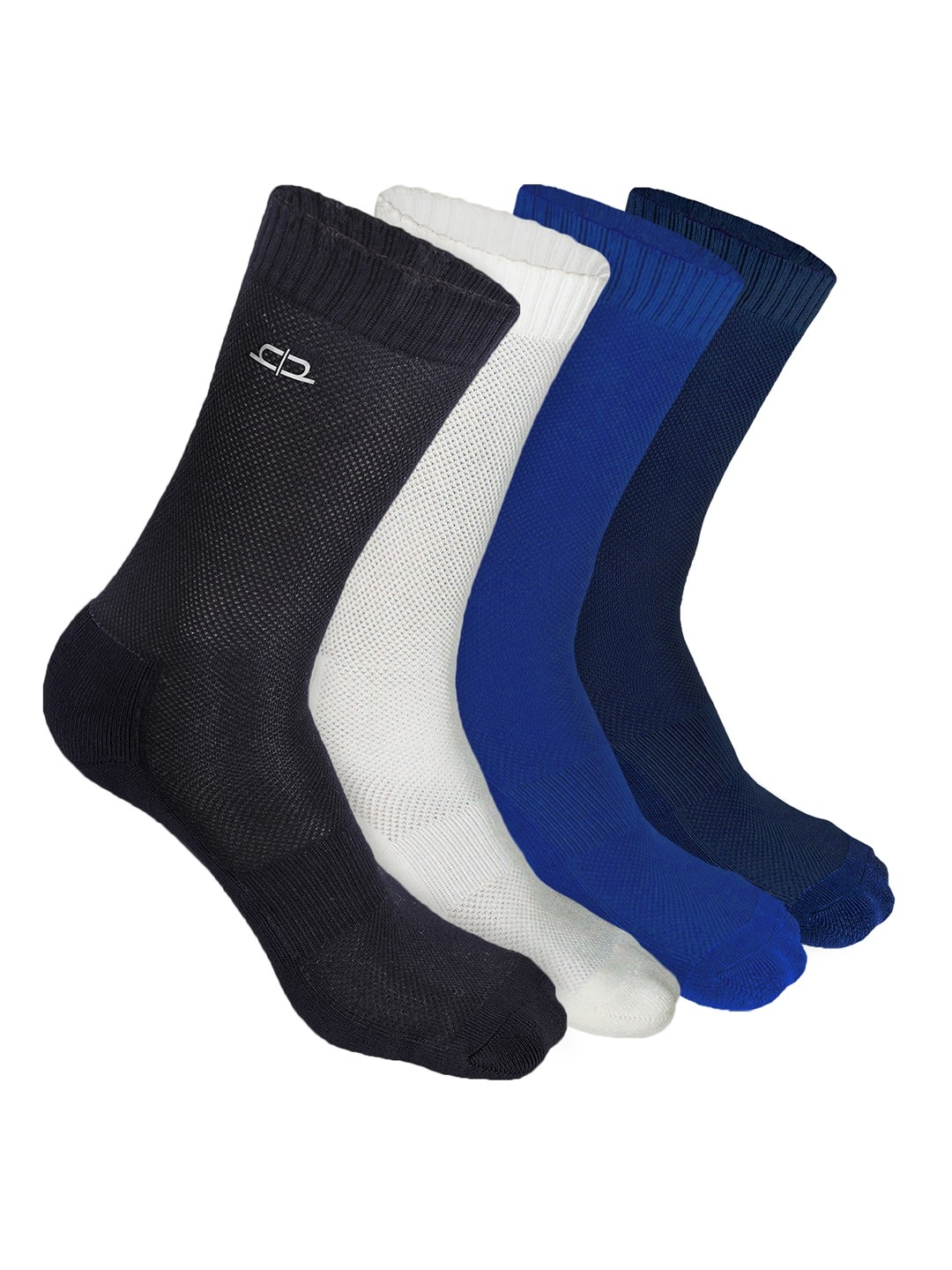 Heelium Men Pack of 4 Bamboo Super Soft & Odour-Free Breathable Crew-Length Socks, Blue
Heelium Men Pack of 4 Bamboo Super Soft & Odour-Free Breathable Crew-Length Socks, Blue