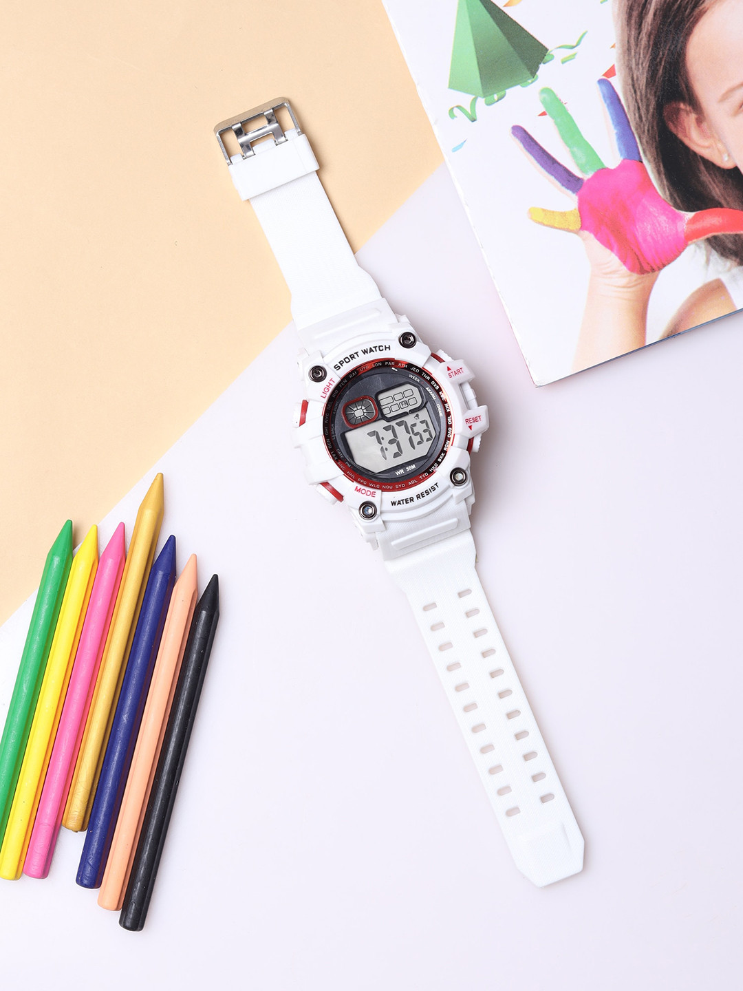 Fantasy World Kids Printed Dial Digital Multi Function Watch FW-Sport-015-RD, Red
Fantasy World Kids Printed Dial Digital Multi Function Watch FW-Sport-015-RD, Red