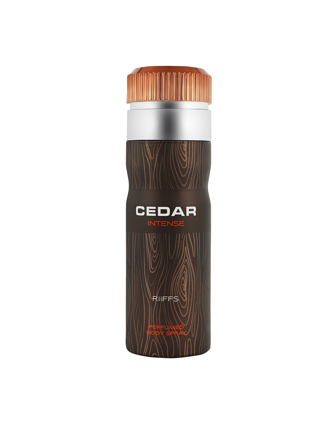 RIIFFS Men Cedar Intense Long-Lasting Deodorant Body Spray with Soothing Fragrance - 200ml, Coffee brown
RIIFFS Men Cedar Intense Long-Lasting Deodorant Body Spray with Soothing Fragrance - 200ml, Coffee brown