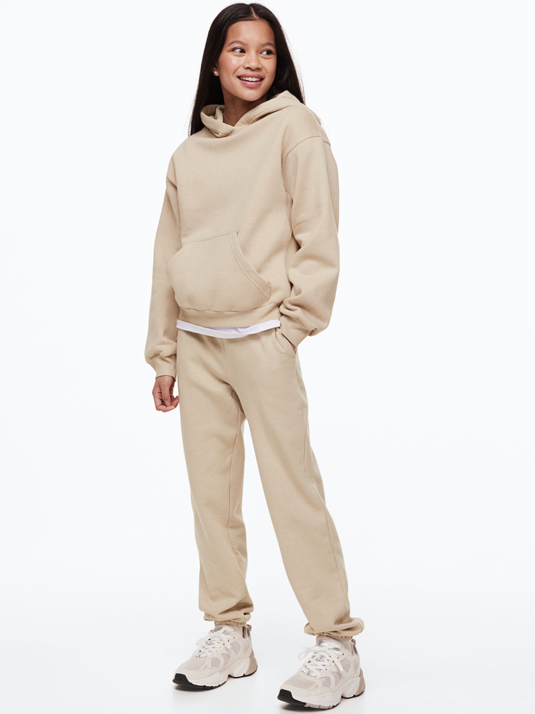 H&M Girls Joggers, Beige