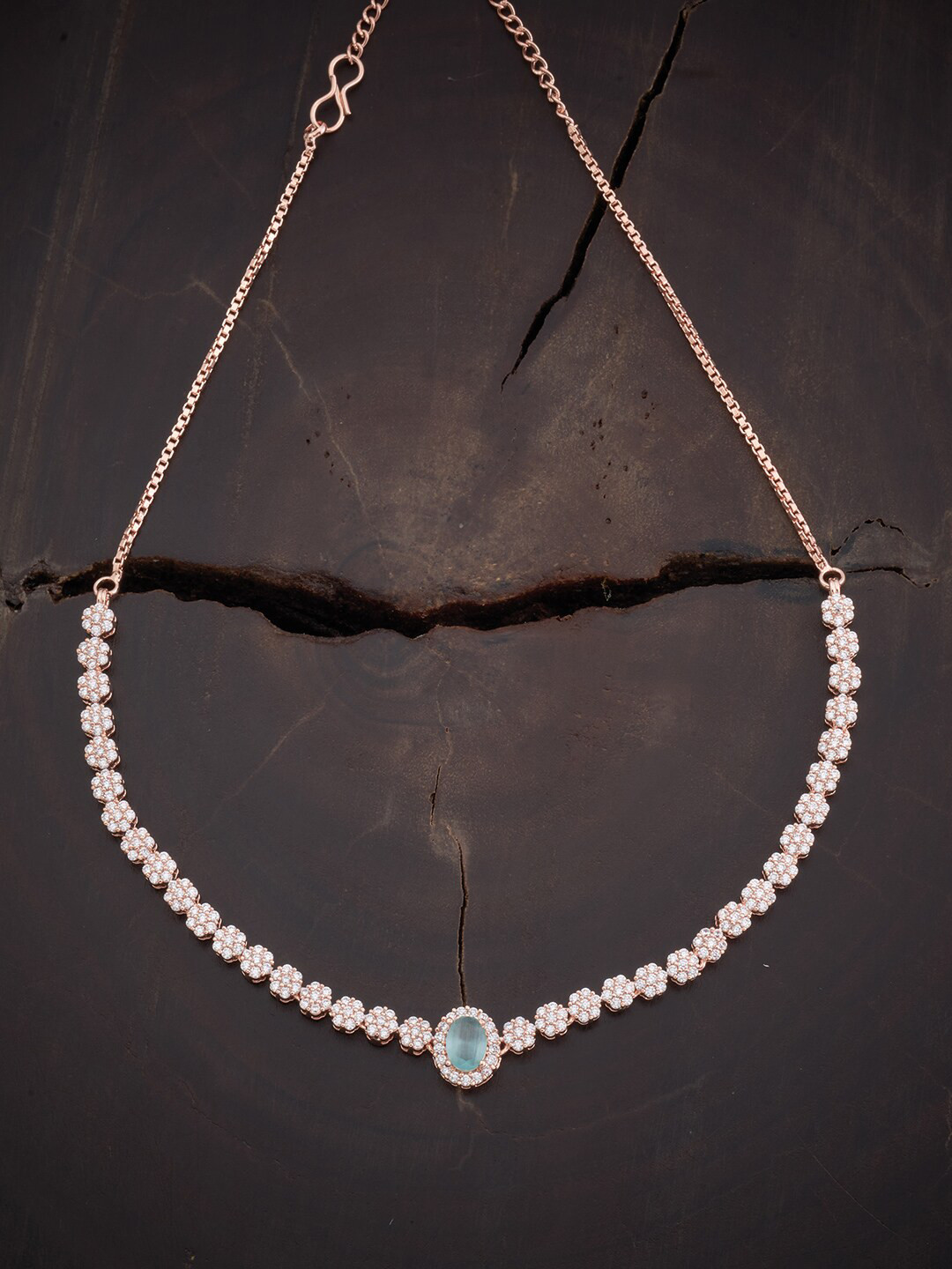 Kushal's Fashion Jewellery Copper Rose Gold-Plated Necklace
Kushal's Fashion Jewellery Copper Rose Gold-Plated Necklace