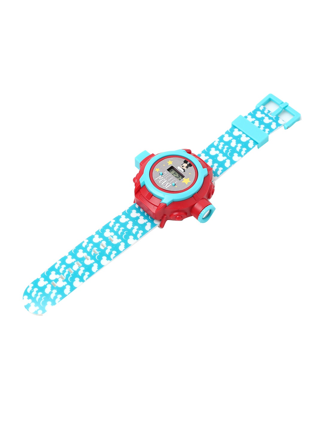 Disney Boys Mickey Dial & Textured Strap Multi Function Projector Watch TRHA22149, Blue
Disney Boys Mickey Dial & Textured Strap Multi Function Projector Watch TRHA22149, Blue